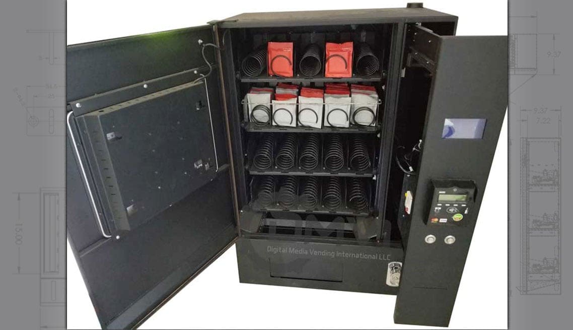 Wall Mounted Vending Machines Custom Wall Vending Machine Design