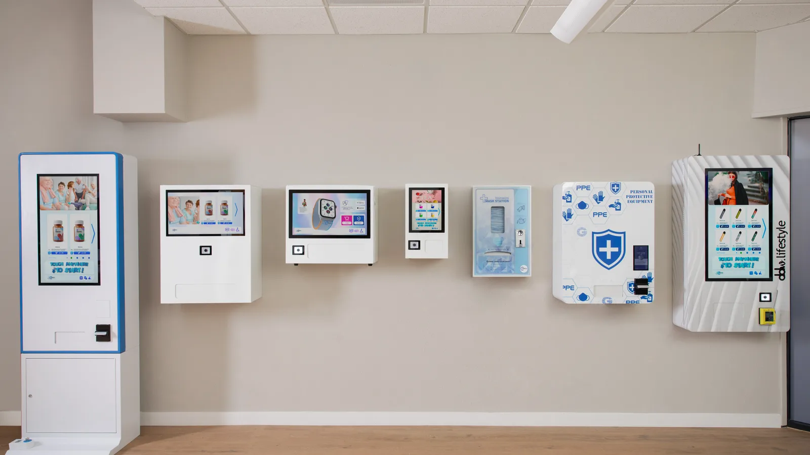 DMVI automated retail showroom lineup