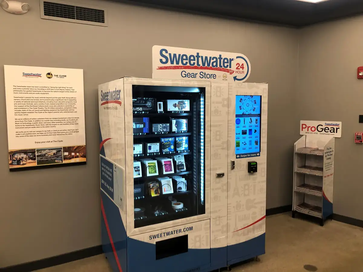 DMVI smart vending retail installation for always-on self-service sales