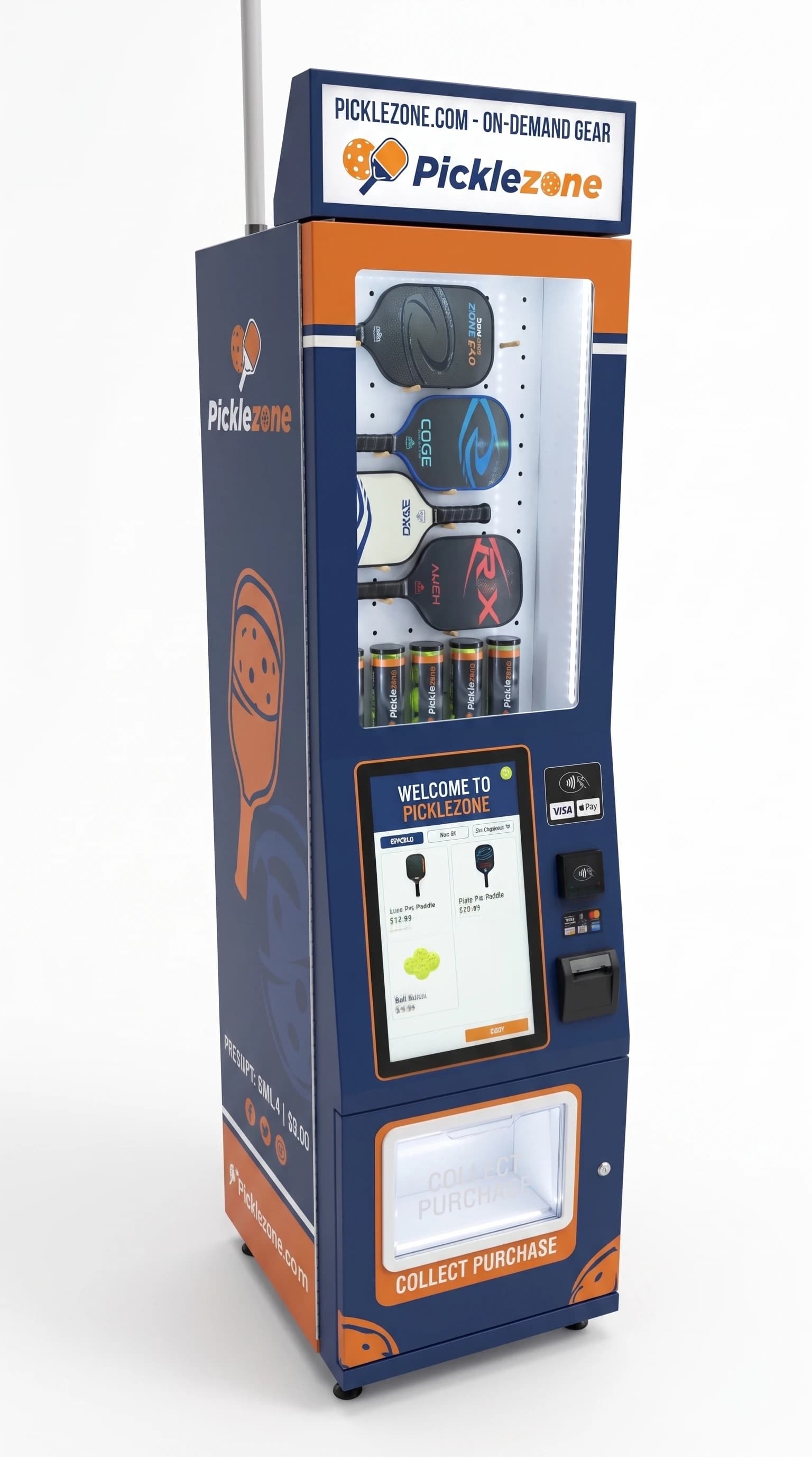 DMVI Pickleball Vending Machine