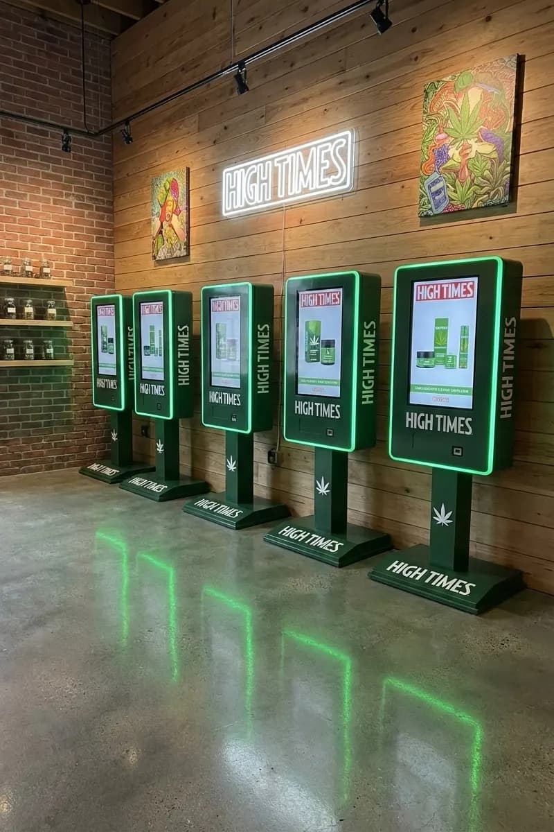Custom smart vending machine concept for regulated retail