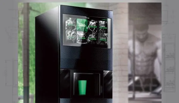 Protein drink vending machine