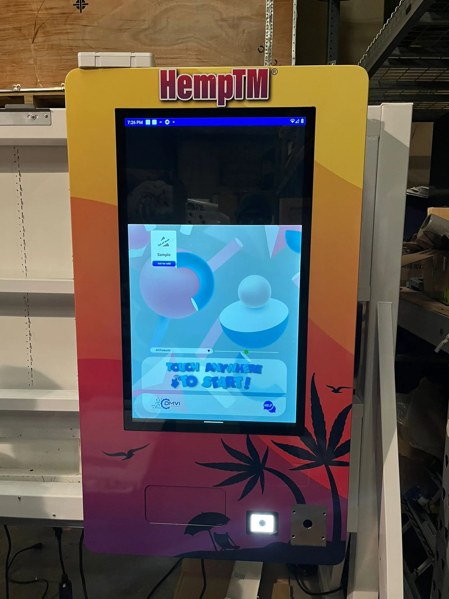Wall-mounted vape vending machine gallery image 100