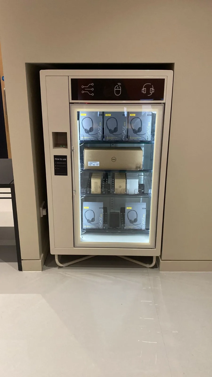 DMVI smart locker system deployment