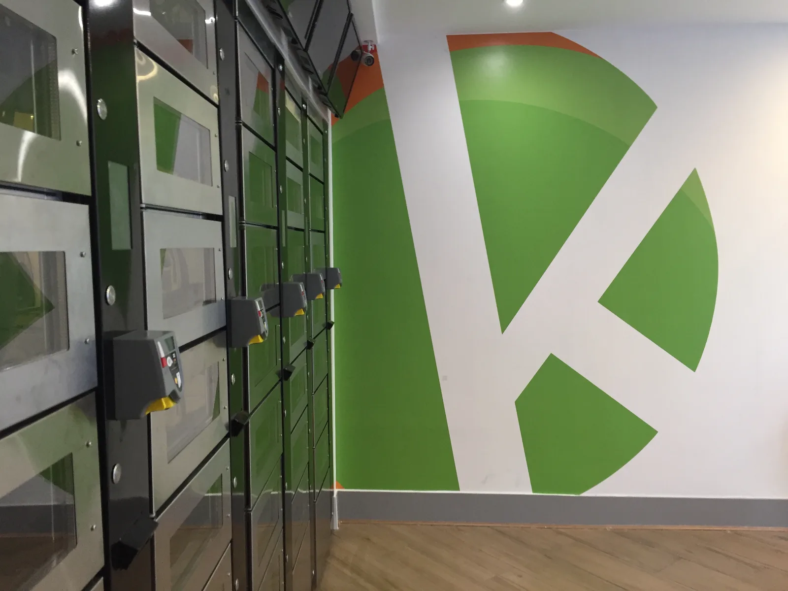 DMVI smart locker system deployment