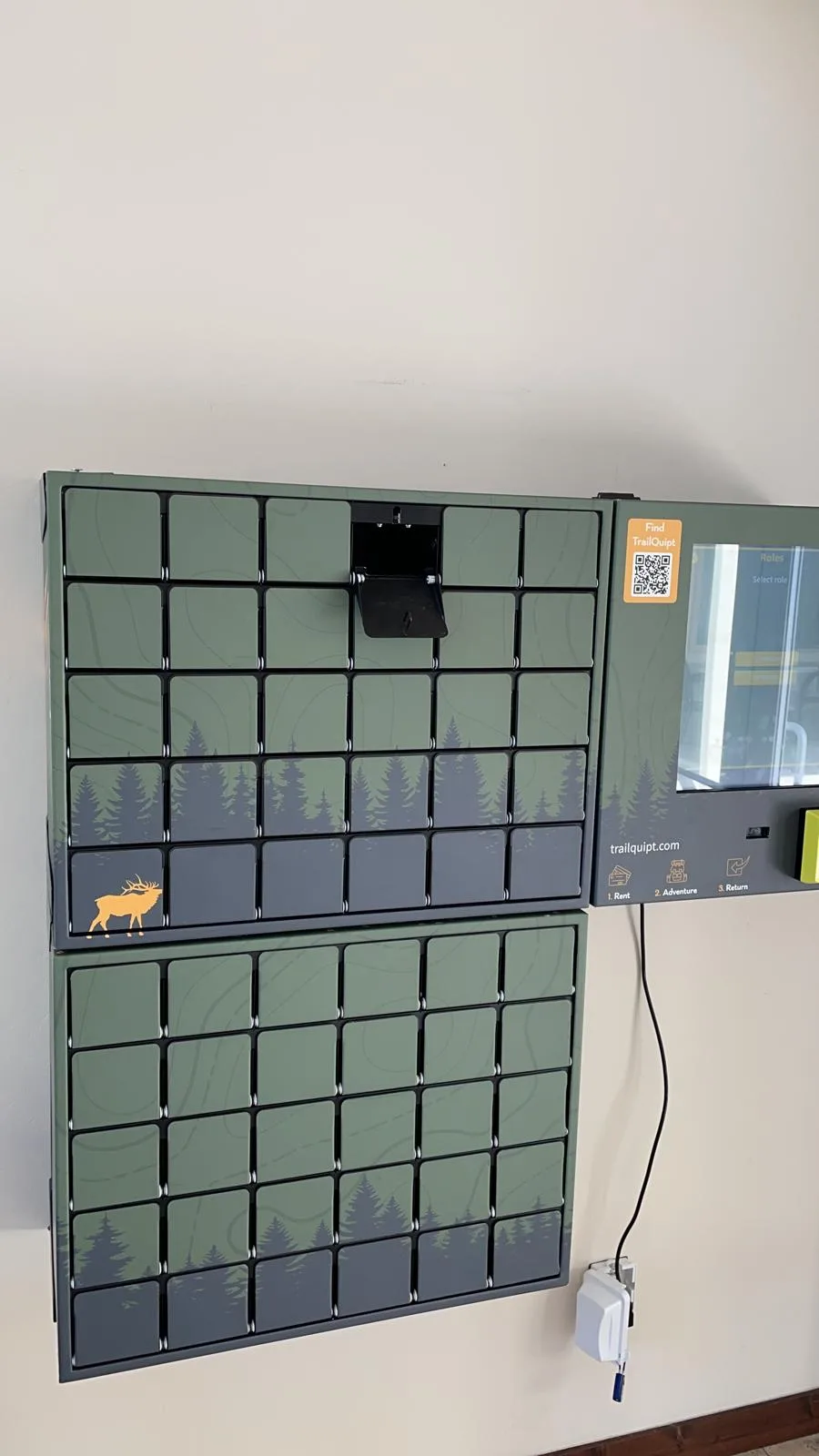 DMVI smart locker system deployment