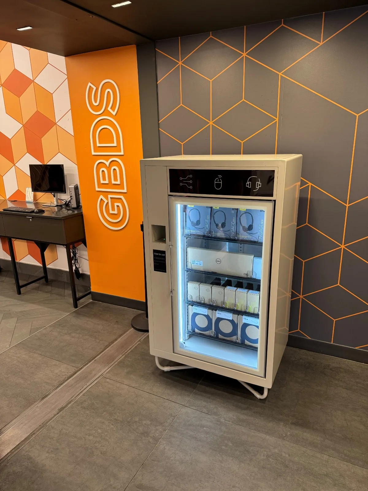 DMVI smart locker system deployment
