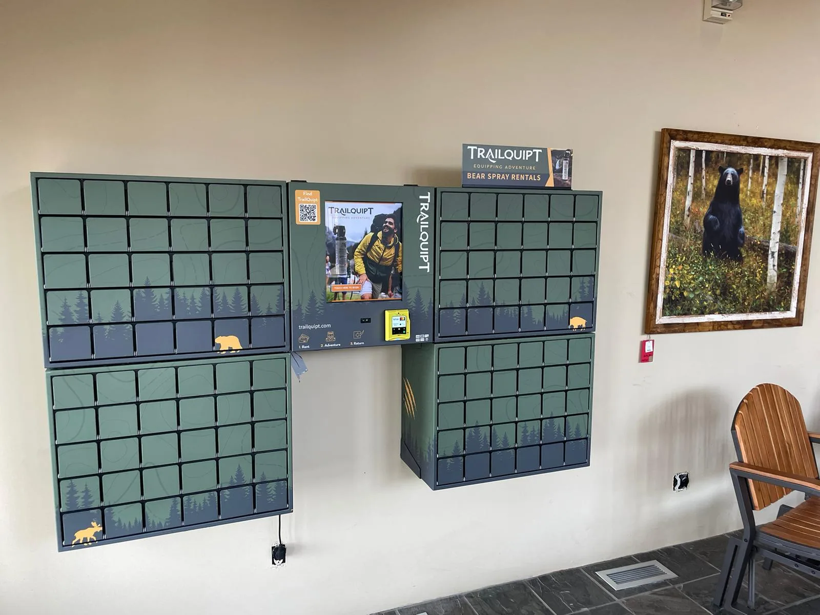 DMVI smart locker system deployment