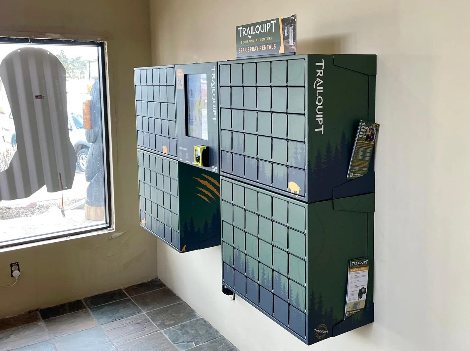 DMVI smart locker system deployment