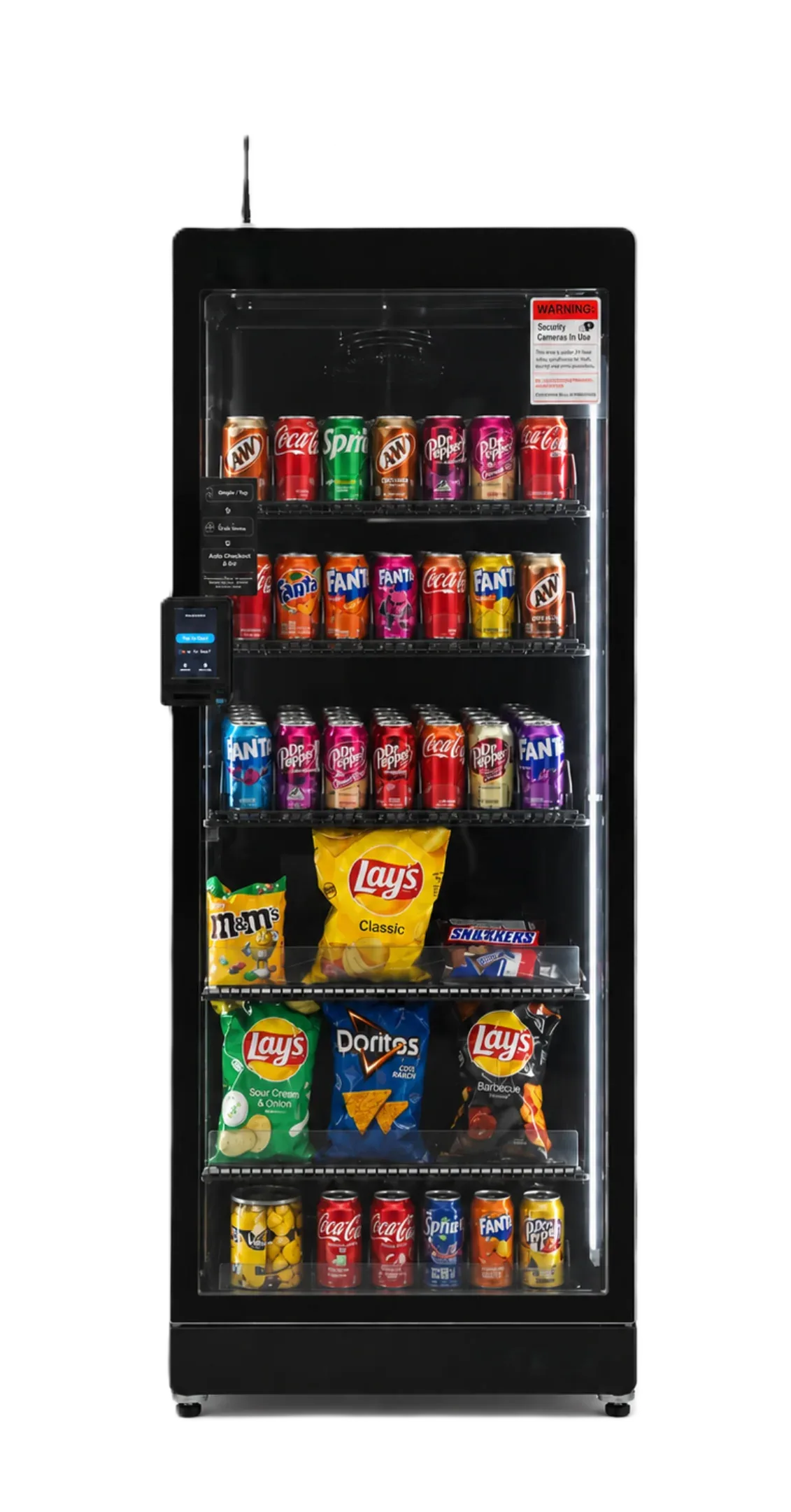 DMVI AI Smart Fridge 360 micro market vending machine
