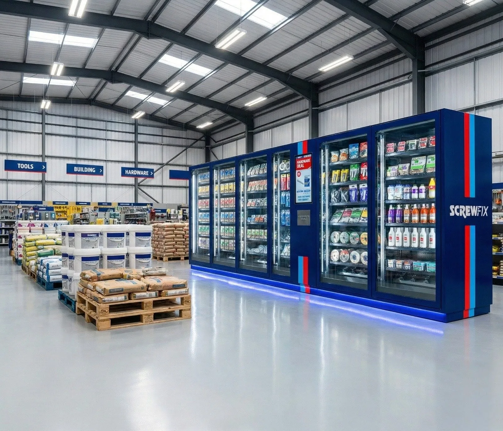 Enterprise Smart Vending Machine 916