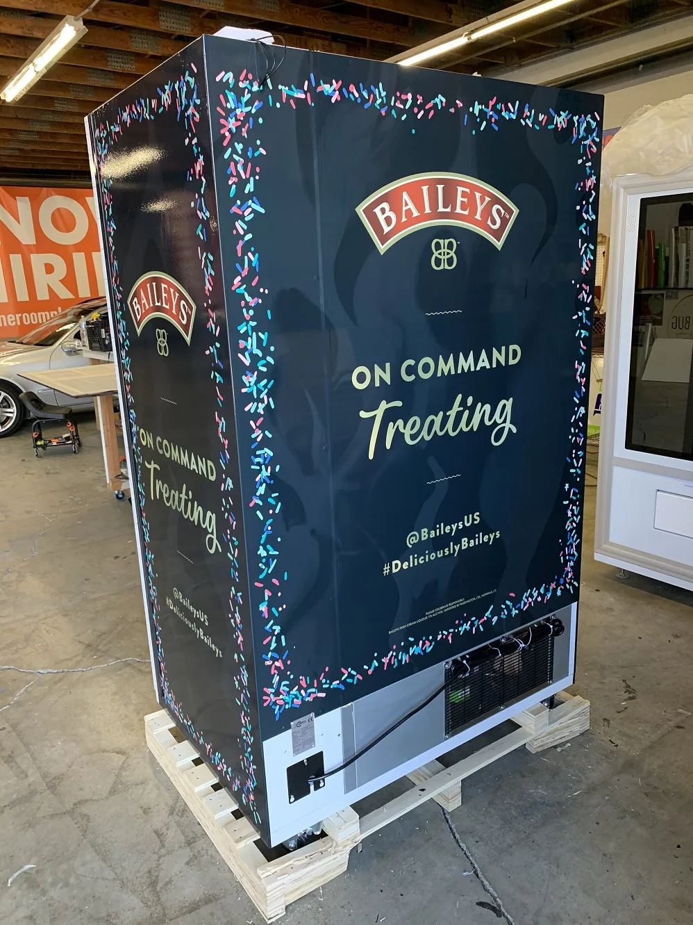 DMVI smart vending machine deployment