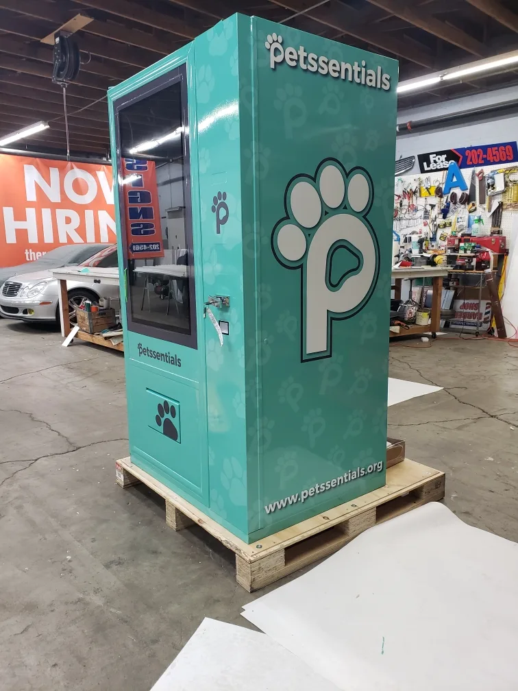 DMVI smart vending machine deployment