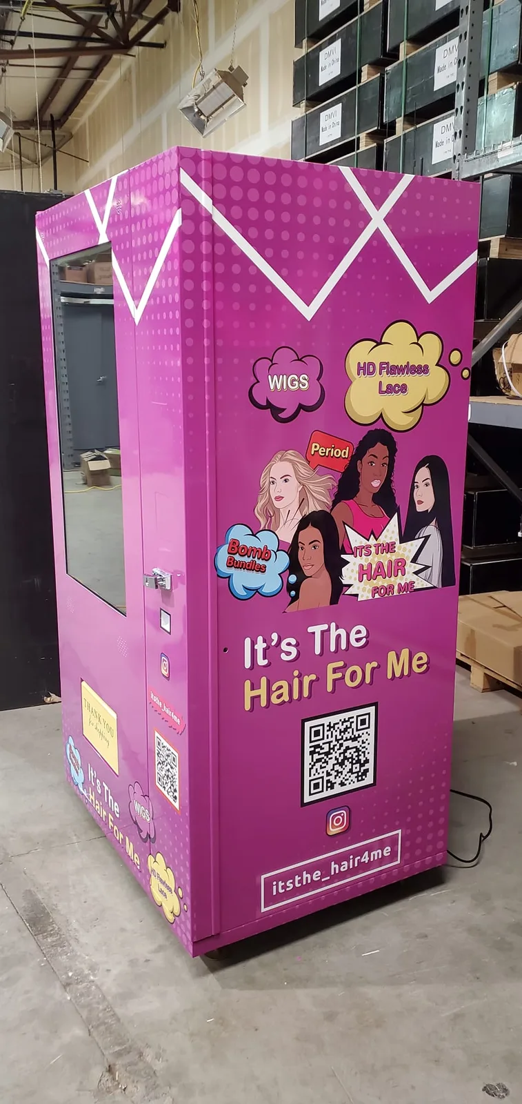 DMVI smart vending machine deployment
