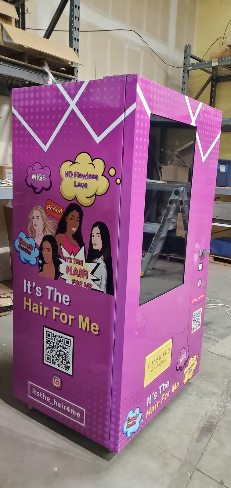 DMVI smart vending machine deployment