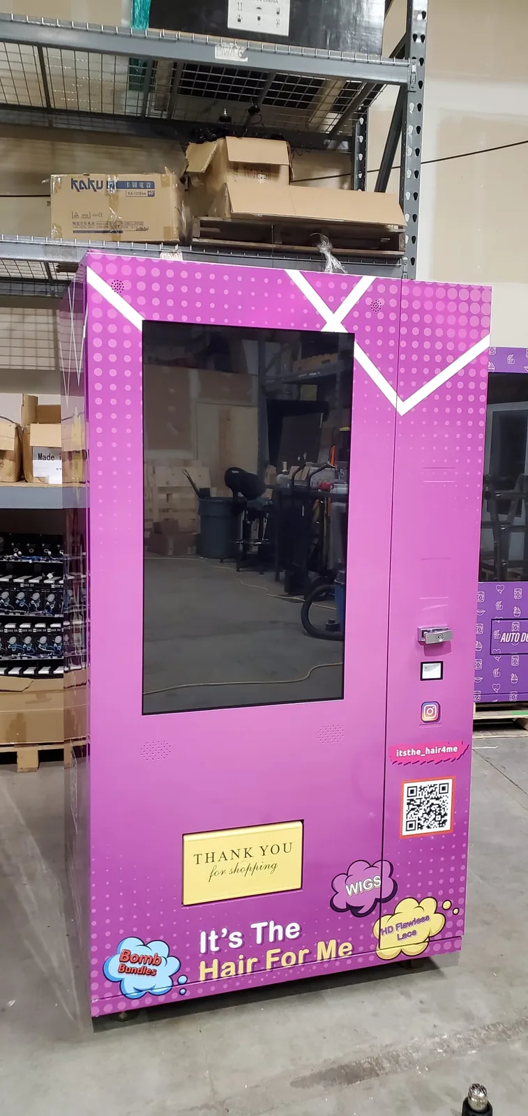 DMVI smart vending machine deployment