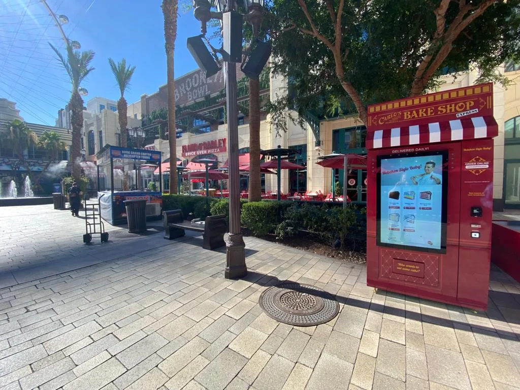DMVI smart vending machine deployment