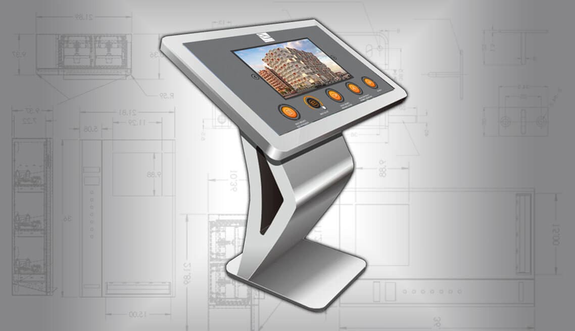 Concept Touchscreen Information Kiosk