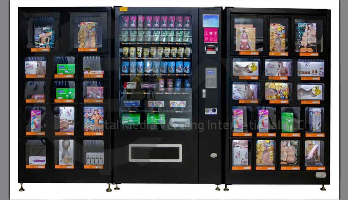 combination vending lockers custom vending machine design and