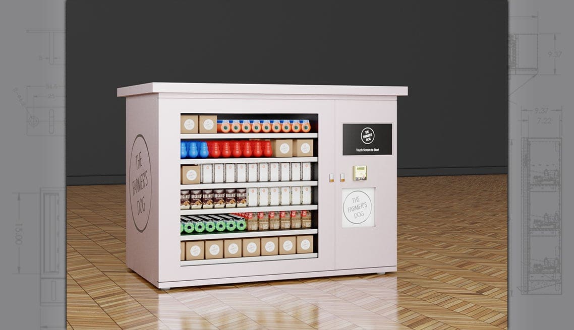 vending machine machines dispensing format dog manufacturing customized conveyor mechanisms belts hopper hangers spirals elevators customize systems could