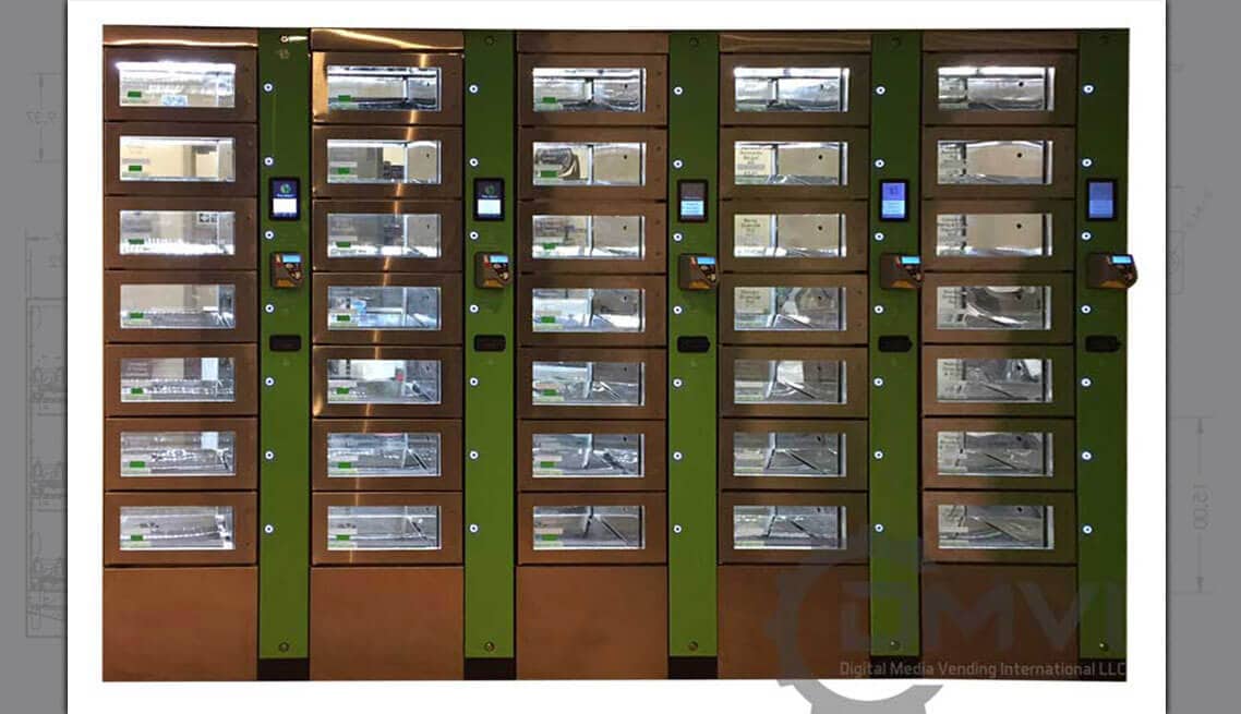 Locker Vending Machines Custom Vending Machine Design and Manufacturing