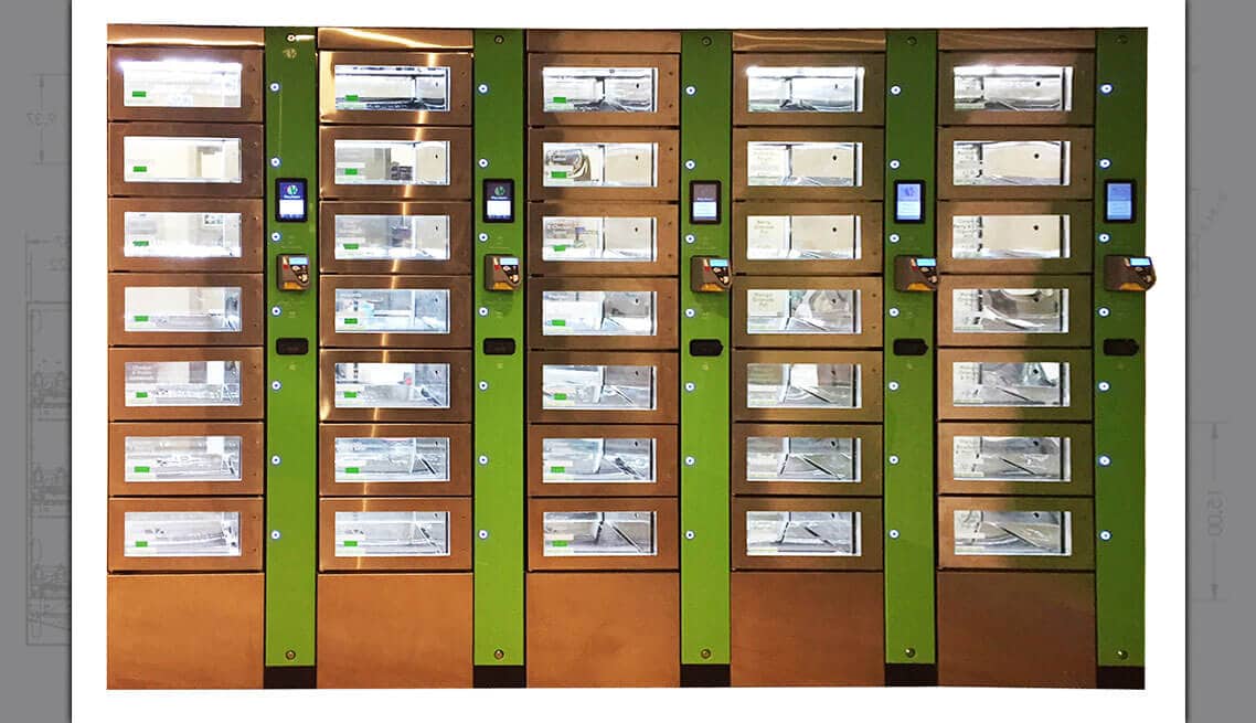 locker vending systems custom vending machine design and manufacturing
