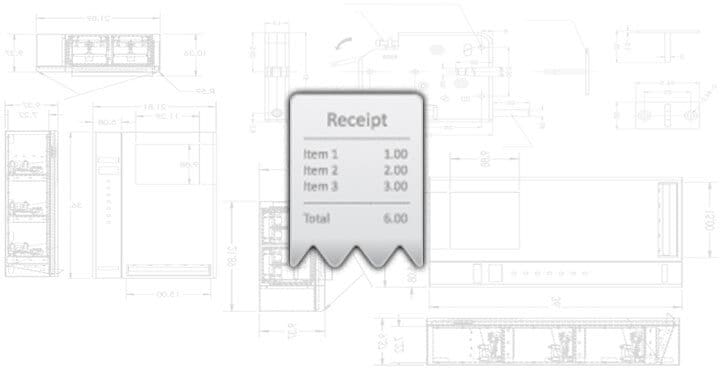 Printed or emailed payment receipt