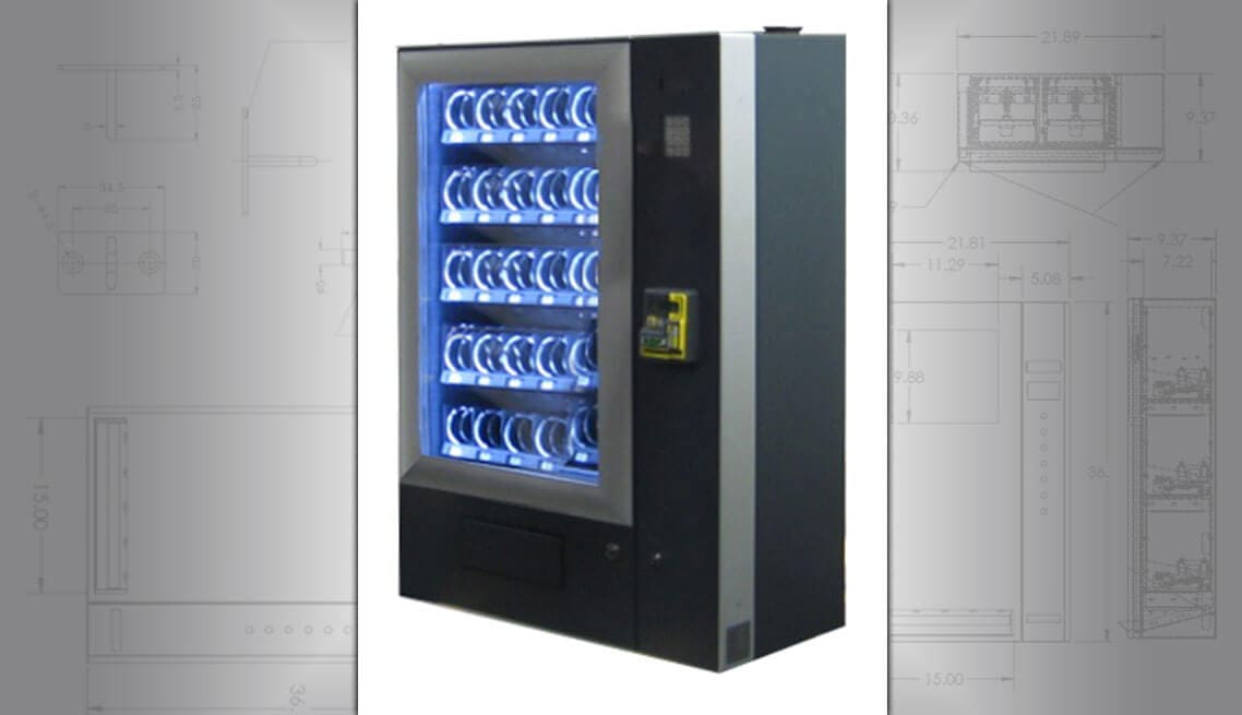 Custom Vending Machine Design Manufacturing Digital Media Vending