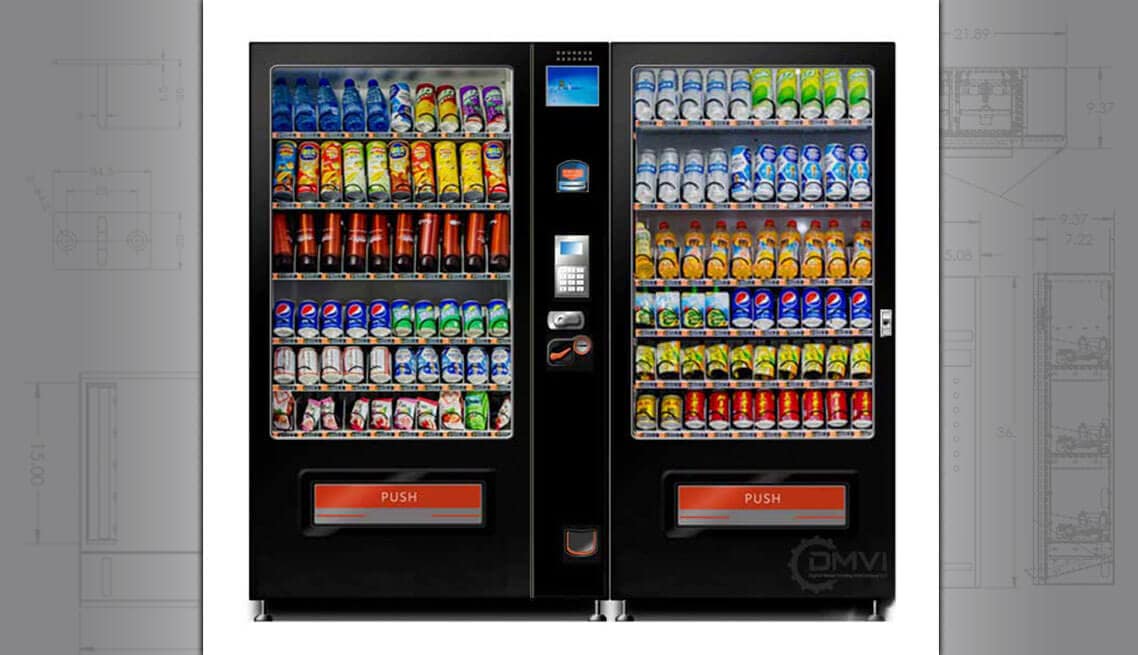 Large Format Vending Machines - Custom Vending Machine Design and