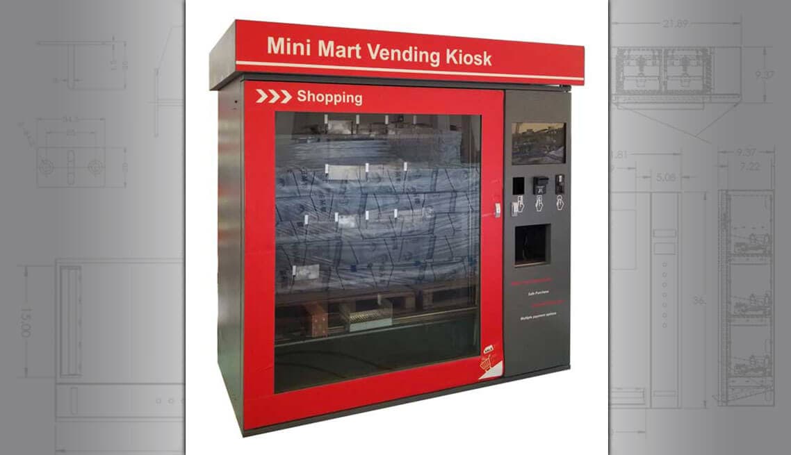 Large Format Vending Machines - Custom Vending Machine Design and Manufacturing