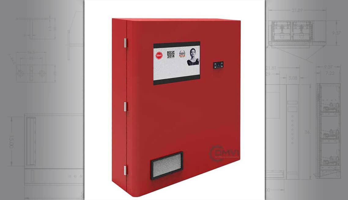 Wall Mounted Vending Machines Custom Wall Vending Machine Design