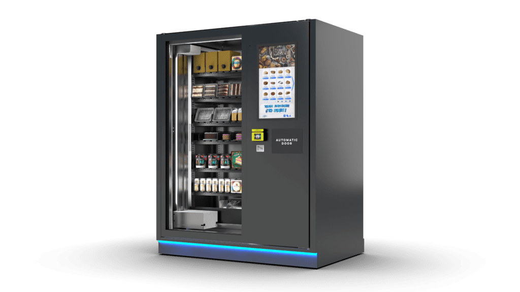 Salad vending machine