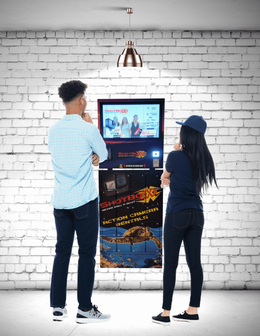Action Camera Rental Kiosks Capture Memories Anywhere