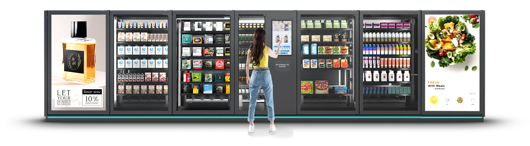 M7 Automatic Retailer Large Vending Machine