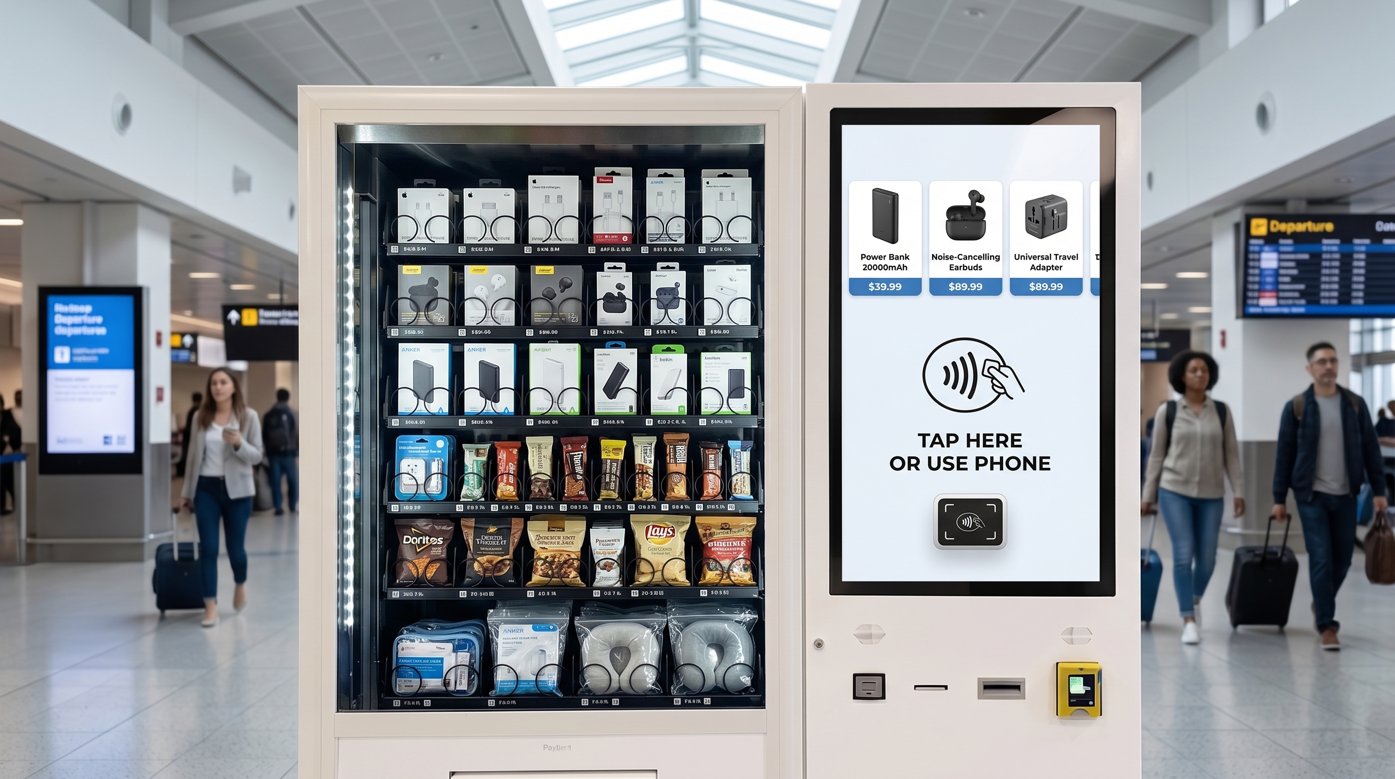 Cashless vending machine with integrated payment and telemetry systems